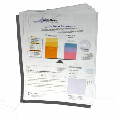 MetaCheck RMR Pre-Printed Report