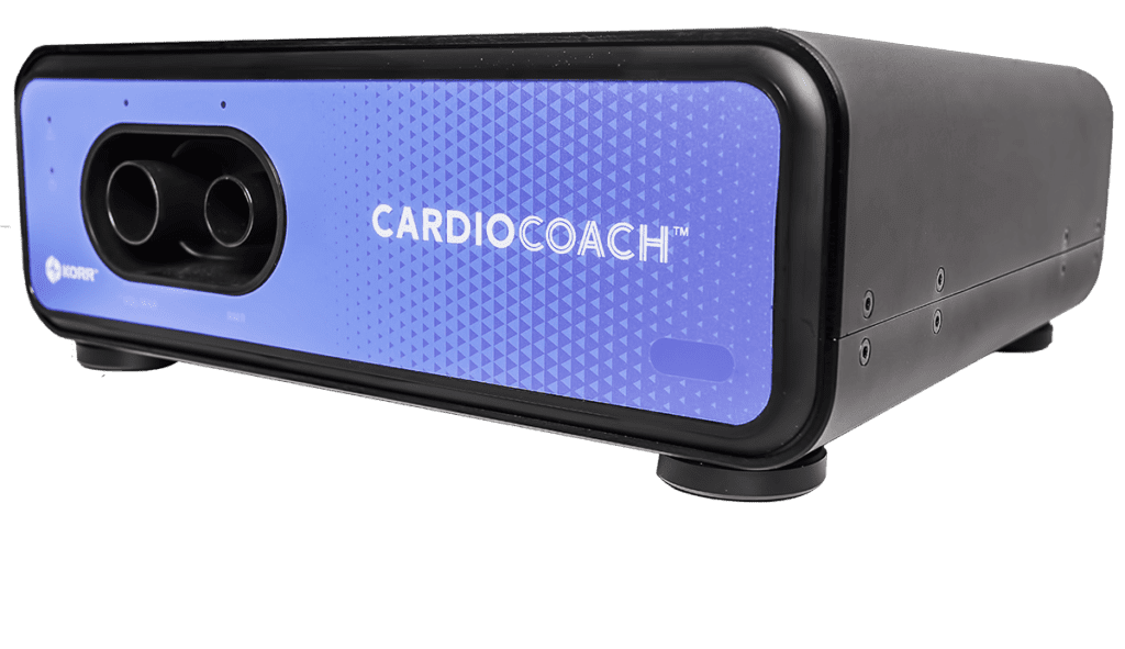 blue cardio coach machine