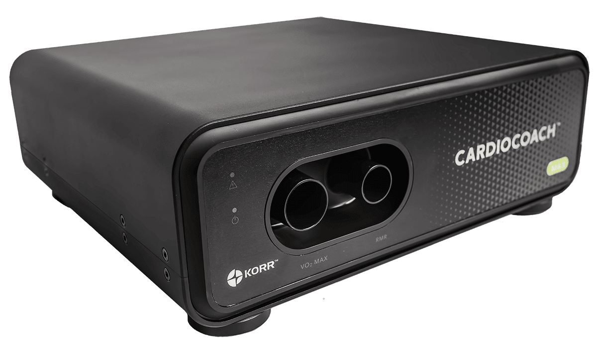 black cardio coach machine